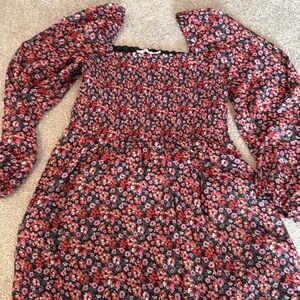 Long sleeve, Francesca’s dress floral print